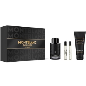 Montblanc Explorer Extreme Комплект (Parfum 100ml + Parfum 7.5ml + Parfum 7.5ml + SG 100ml) за Мъже - Img 1