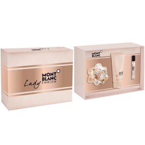 Montblanc Lady Emblem Комплект (EDP 75ml + EDP 7.5ml + BL 100ml) за Жени - Img 1
