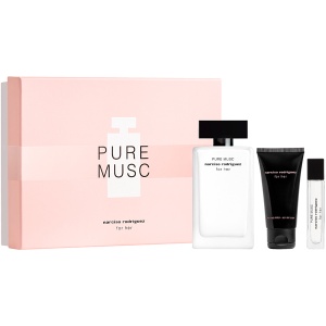 Narciso Rodriguez Pure Musc for Her Комплект (EDP 100ml + EDP 10ml + BL 50ml) за Жени - Img 1