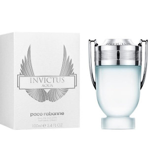 Paco Rabanne Invictus Aqua EDT 100ml за Мъже БЕЗ ОПАКОВКА - Img 5
