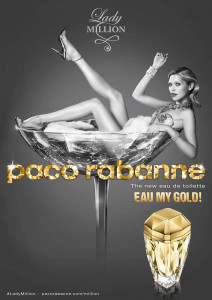 Paco Rabanne Lady Million Eau My Gold! EDT 50ml за Жени - Img 2