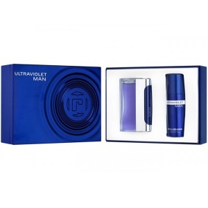 Paco Rabanne Ultraviolet Комплект (EDT 100ml + Deo Spray 150ml) за Мъже