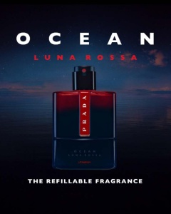 Prada Luna Rossa Ocean Le Parfum Extrait de Parfum 100ml за Мъже БЕЗ ОПАКОВКА - Img 2
