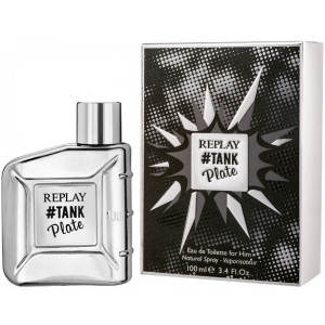 Replay #Tank Plate for Him EDT 100ml за Мъже БЕЗ ОПАКОВКА - Img 3