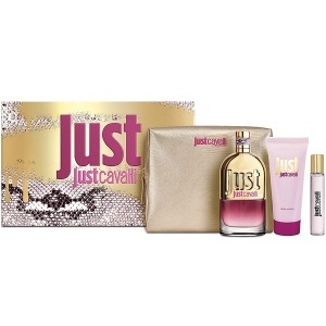 Roberto Cavalli Just Cavalli Комплект (EDT 90ml + BL 100ml + EDT 15ml + Pouch) за Жени