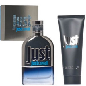 Roberto Cavalli Just Cavalli Him Комплект (EDT 90ml + Shower Gel 75ml) за Мъже