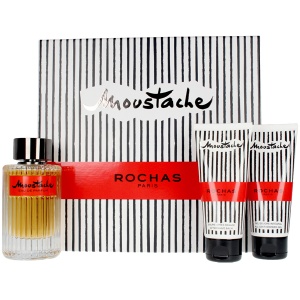 Rochas Moustache Комплект (EDP 125ml + ASB 100ml + SG 100ml) за Мъже