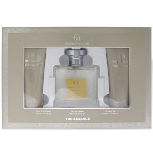 Sergio Tacchini The Essence Комплект (EDT 100ml + AS Balm 100ml + SG 100ml) за Мъже - Img 1