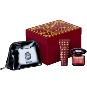 Versace Crystal Noir Комплект (EDT 90ml + BL 100ml + Bag) за Жени