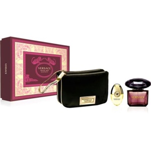 Versace Crystal Noir Комплект (EDT 90ml + EDT 10ml + Bag) за Жени