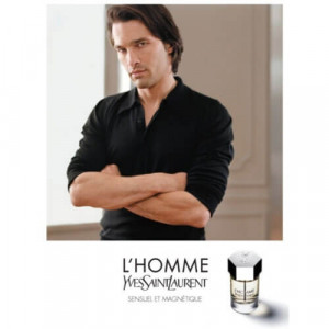 YSL L'Homme Комплект (EDT 100ml + EDT 10ml) за Мъже - Img 2