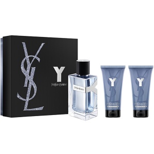 YSL Y For Men Комплект (EDT 100ml + AS Balm 50ml + SG 50ml) за Мъже
