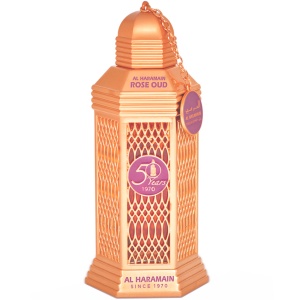 Al Haramain 50 Years Rose Oud EDP 100ml Мъже и Жени - Img 2