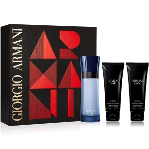 Armani Code Colonia Комплект (EDT 75ml + SG 75ml + SG 75ml) за Mъже