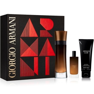 Armani Code Profumo Set (EDP 110ml + EDP 15ml + SG 75ml) за Мъже
