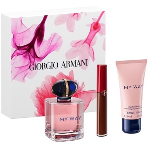 Armani My Way Комплект (EDP 30ml + BL 50ml + Lipstick) за Жени