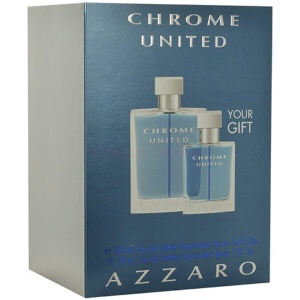Azzaro Chrome United Комплект (EDT 100ml + EDT 30ml) за Мъже