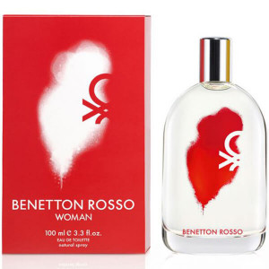 Benetton Rosso Woman EDT 100ml за Жени БЕЗ ОПАКОВКА - Img 4