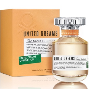 Benetton United Dreams Stay Positive EDT 80ml за Жени