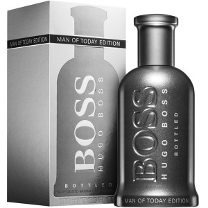 Boss Bottled Man of Today Комплект (EDT 100ml + Deo Spray 150ml + SG 150ml) за Мъже - Img 2