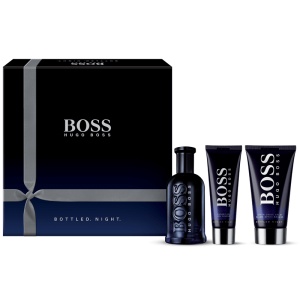 Boss Bottled Night Комплект (EDT 100ml + AS Balm 75ml + SG 50ml) за Мъже - Img 1