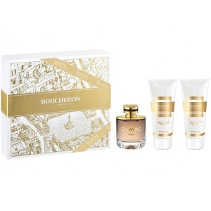 Boucheron Quatre Absolu de Nuit Pour Femme Комплект (EDP 100ml +BL 100ml + SG 100ml) за Жени