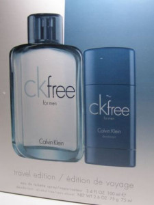 Calvin Klein CK Free Комплект (EDT 100ml + Deo Stick 75ml) за Мъже - Img 2