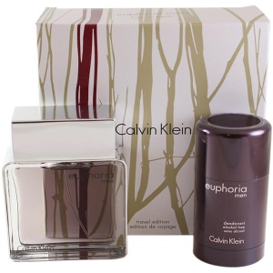 Calvin Klein Euphoria Комплект (EDT 100ml + Deo Stick 75ml) за Мъже