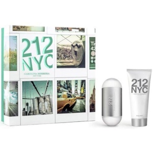 Carolina Herrera 212 Комплект (EDT 60ml + Body Lotion 100ml) за Жени