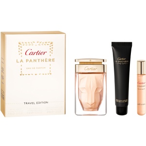 Cartier La Panthere Комплект (EDP 75ml + EDP 10ml + Hand Cream 40ml) за Жени