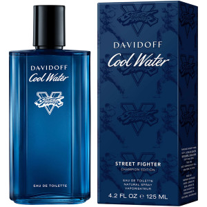 Davidoff Cool Water Street Fighter Champion Summer Edition EDT 125ml за Мъже БЕЗ ОПАКОВКА - Img 3