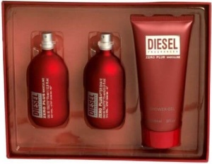 Diesel Zero Plus Комплект (EDT 75ml + After Shave 75ml + SG 150ml) за Мъже