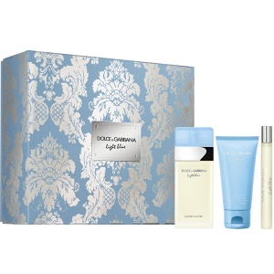 Dolce&Gabbana Light Blue Комплект (EDT 100ml + Body Cream 75ml + EDT 10ml) за Жени