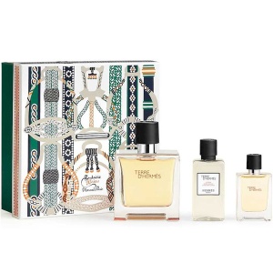 Hermes Terre D'Hermes Комплект (EDP 75ml + EDP 12.5ml + After Save Balm 40ml) за Мъже