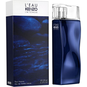 Kenzo L'Eau Kenzo Intense Pour Homme EDT 100ml за Мъже БЕЗ ОПАКОВКА - Img 3