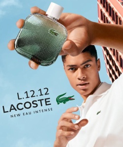 Lacoste L 12.12 Blanc Eau Intense EDT 100ml за Мъже БЕЗ ОПАКОВКА - Img 2