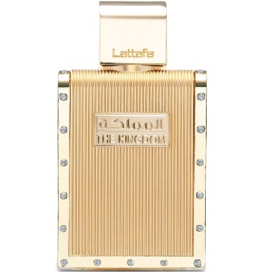 Lattafa The Kingdom Men Комплект (EDP 100ml + EDP 12ml + SG 100ml) за Мъже - Img 2
