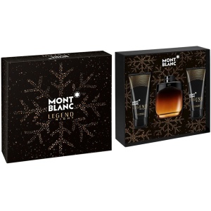 Montblanc Legend Night Комплект (EDP 100ml + AS Balm 100ml + SG 100ml) за Мъже