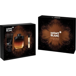 Montblanc Legend Night Комплект (EDP 100ml + EDP 7.5ml + AS Balm 100ml) за Мъже