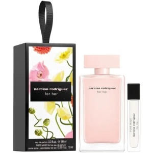 Narciso Rodriguez for Her Комплект (EDP 100ml + Pure Musc EDP 10ml) за Жени - Img 1