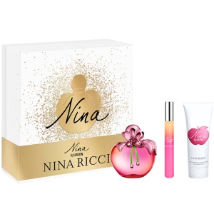 Nina Ricci Nina Illusion Комплект (EDP 80ml + BL 75ml + EDP 10ml) за Жени