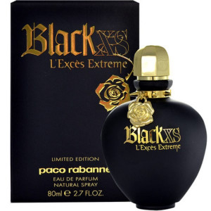 Paco Rabanne Black XS L'Exces Extreme EDP 80ml за Жени БЕЗ ОПАКОВКА - Img 2