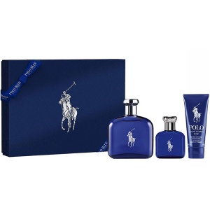 Ralph Lauren Polo Blue Комплект (EDT 125ml + EDT 40ml + H&B Wash 100ml) за Мъже