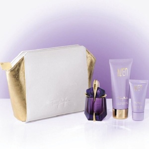 Thierry Mugler Alien Комплект (EDP 30ml + BL 100ml + SG 30ml + несесер) за Жени - Img 1