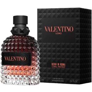Valentino Uomo Born in Roma Coral Fantasy EDT 100ml за Мъже БЕЗ ОПАКОВКА - Img 3