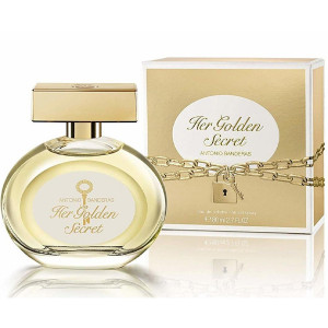 Antonio Banderas Her Golden Secret EDT 80ml за Жени БЕЗ ОПАКОВКА - Img 2