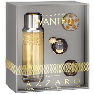 Azzaro Wanted Комплект (EDT 30ml + 3 Pins) за Мъже