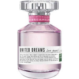 Benetton United Dreams Love Yourself EDT 80ml за Жени БЕЗ ОПАКОВКА