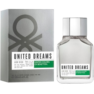 Benetton United Dreams Men Aim High EDT 100ml за Мъже