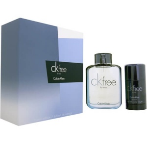 Calvin Klein CK Free Комплект (EDT 100ml + Deo Stick 75ml) за Мъже